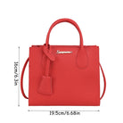Carry your essentials in style with this versatile women's tote bag. Featuring a large capacity and made from casual PU leather, this crossbody handbag is perfect for adding a fashionable touch to your everyday look. -