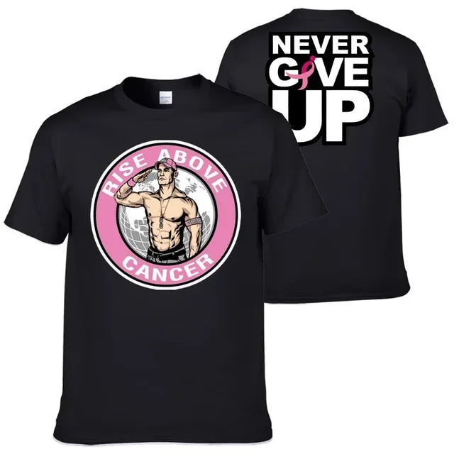 John Cena Wrestling Men's T-Shirt Summer Outdoor Sports Fitness Unisex Tops Casual O-Neck Short Sleeve Tee Casual Men Clothing -