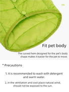 Keep your pets warm in the winter cold with these cotton clothing options—suitable for both cats and dogs, providing universal comfort and warmth! -