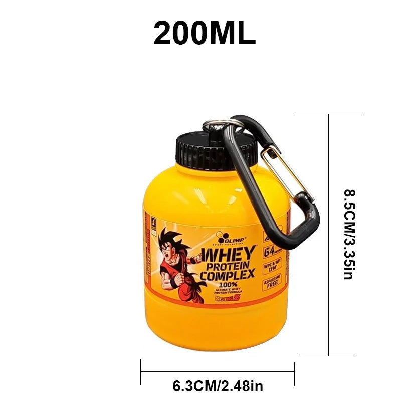 100/200ml Portable Protein Powder Supplement Container -