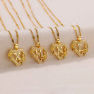 Initial Letter Necklaces -