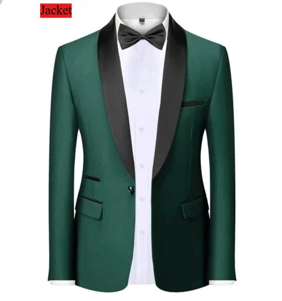 Men Formal Slim Fit Tuxedo -