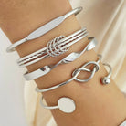 Twisted Knot Bracelet Set -