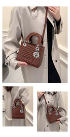 Make a style statement with this fashionable business tote bag designed for women. Featuring a touch of luxury, this bag is the perfect accessory to complement your professional look while adding a touch of elegance and sophistication. -