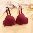 FINETOO Sexy Wire Free Push Up Underwear For Women Seamless Deep V Cup Bras Adjustable Comfort Bralette Female Backless Lingerie -