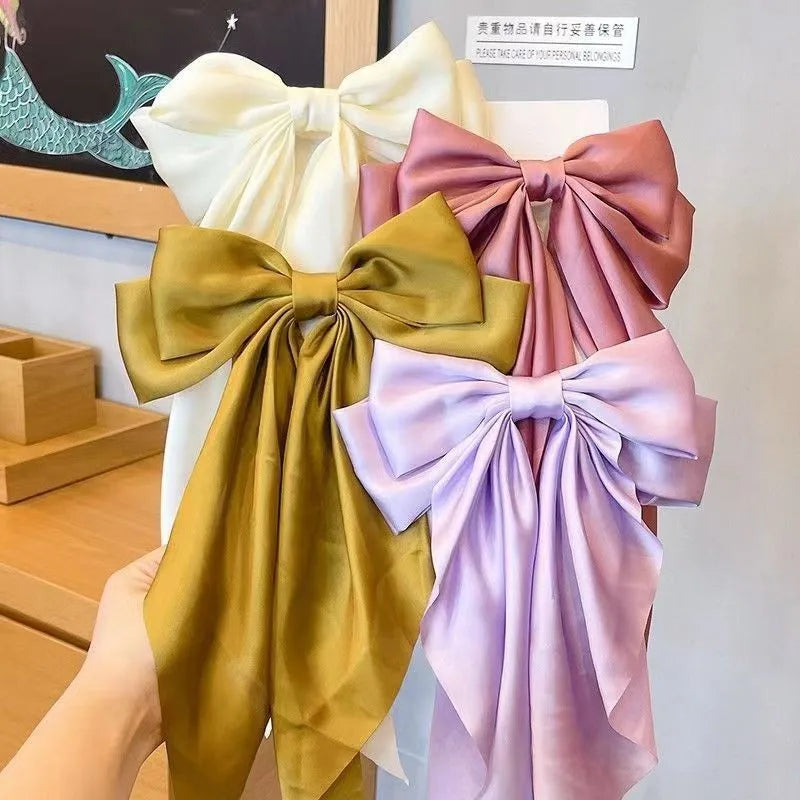 Bow Ribbon Hair Clip for Girls -