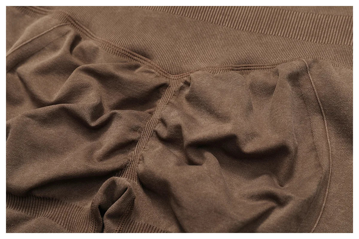 Yoga Pants Impact Leggings Women SeamlessStay comfortable and supported during workouts with these seamless high-waist ribbed yoga leggings for women—perfect for the gym and everyday activewear! -