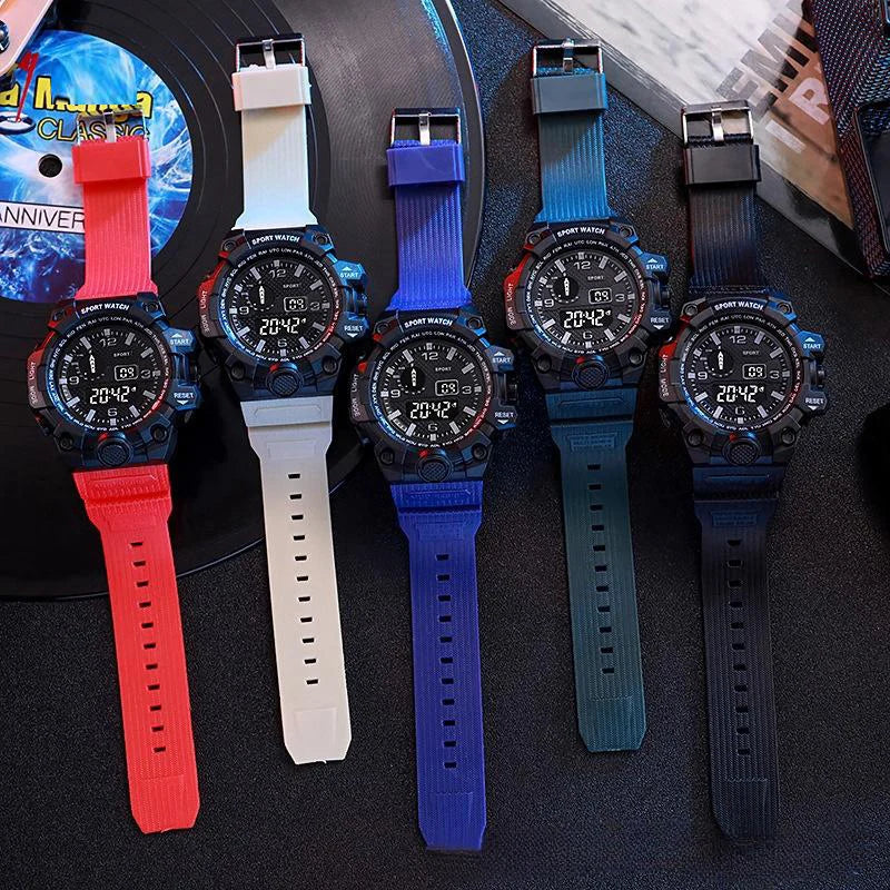 Fashion Men's Watch Sports Electronic Wristwatch -
