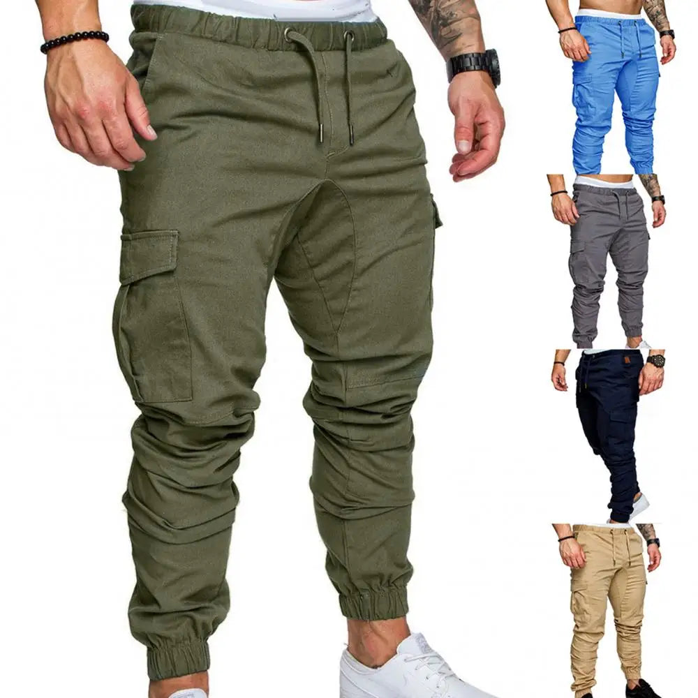 Men Skinny Cargo Pants -