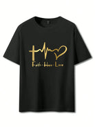 Men's FAITH HOPE LOVE T-shirt -