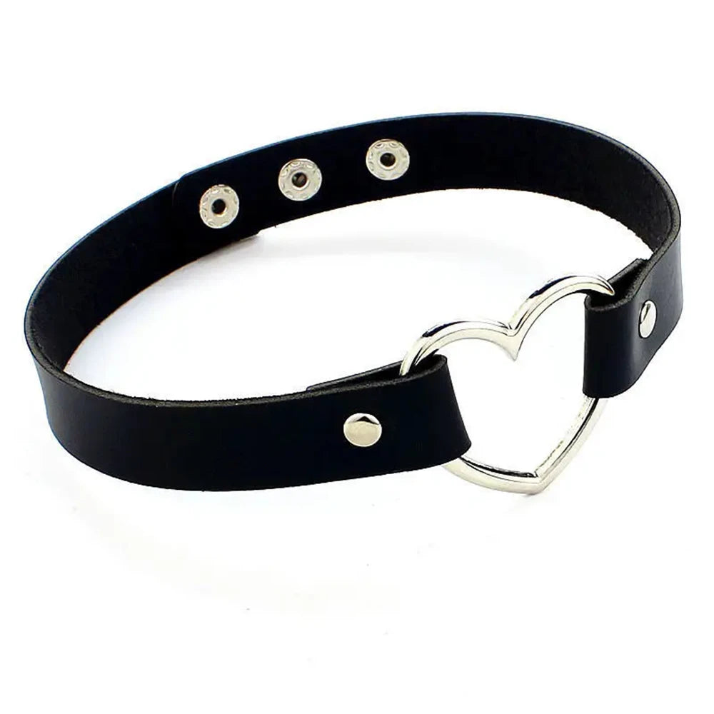 Round Layered Necklace Black Chain for Women and Men -