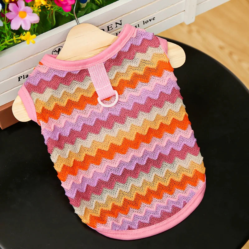 Keep your pets comfortable and stylish with these breathable and soft cat clothes—ideal for both cats and dogs to wear with ease and comfort! -