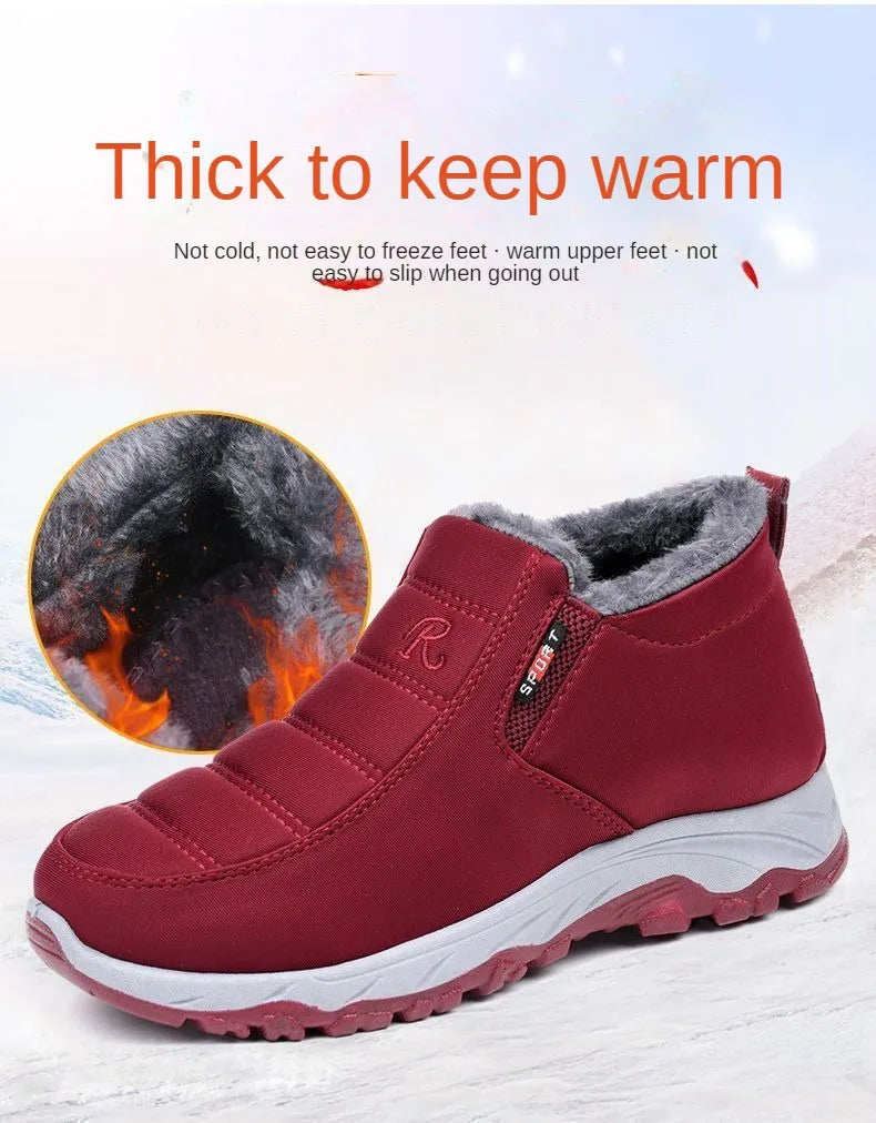 Women's Shoes Autumn Winter Casual Cotton Chunky Sole Warm Anti-Slip Affordable Free Shipping -
