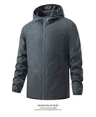 Stay protected during hiking adventures with these waterproof jackets for men and women. Featuring sun protection and windproof capabilities, these jackets are perfect for outdoor excursions, keeping you comfortable and shielded from the elements. -