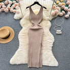 Knitted Dress Slim Fit -