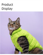 Keep your pets warm in the winter cold with these cotton clothing options—suitable for both cats and dogs, providing universal comfort and warmth! -