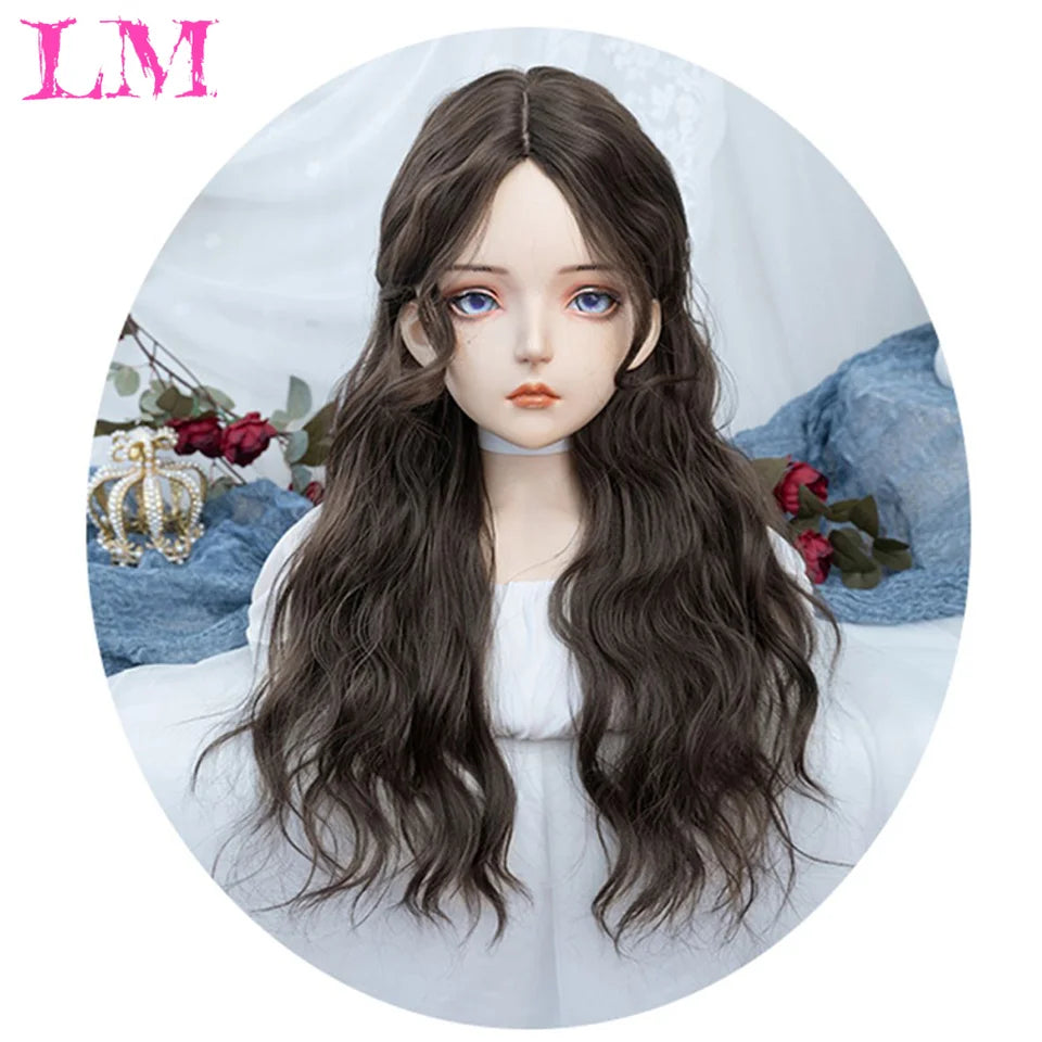 Elevate your style with this 38-inch long ombre brown, red, and blonde highlight straight lace front wig. Perfect for a chic and trendy look, this wig offers versatility and glamour for various occasions. -
