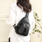 Carry your essentials in style with this soft PU leather shoulder crossbody bag. Designed for high quality and durability, this accessory is perfect for adding a chic touch to your outfit. -