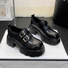 Shoes for Women New Quality Women's Pumps Hot Sale Loafers Fashion Buckle Platform Leather Shoes Trend Versatile Zapatos -