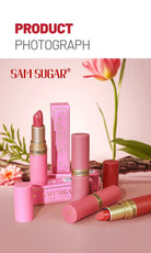 Pearlescent Pink Glitter Velvet Lipstick Metallic Waterproof Long Lasting Matte Shimmer Diamond Lipstick Women Makeup Cosmetic -