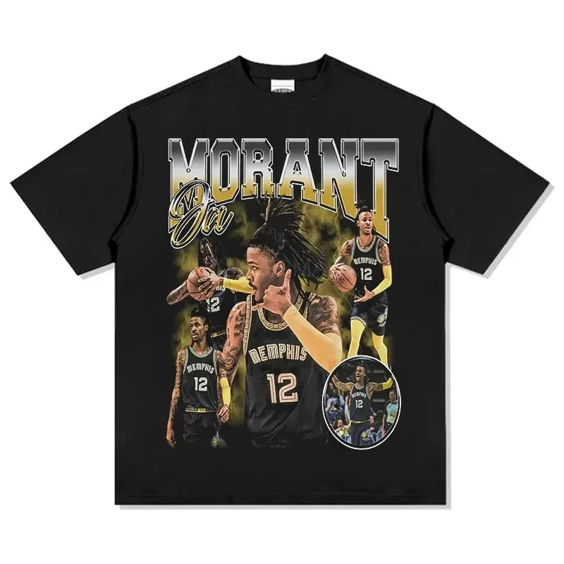Ja Morant 12 Memphis T-Shirt -