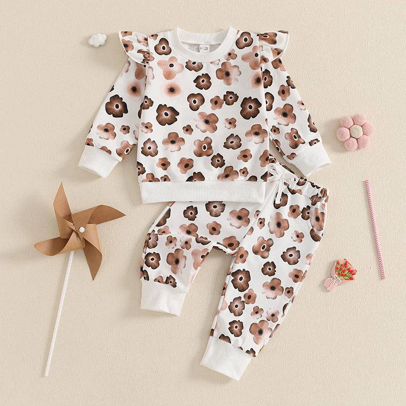Toddler Girl Outfits Floral -