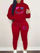 Women's fashionable sweat suit -