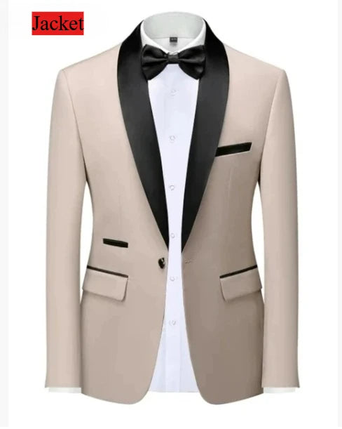 Men Formal Slim Fit Tuxedo -