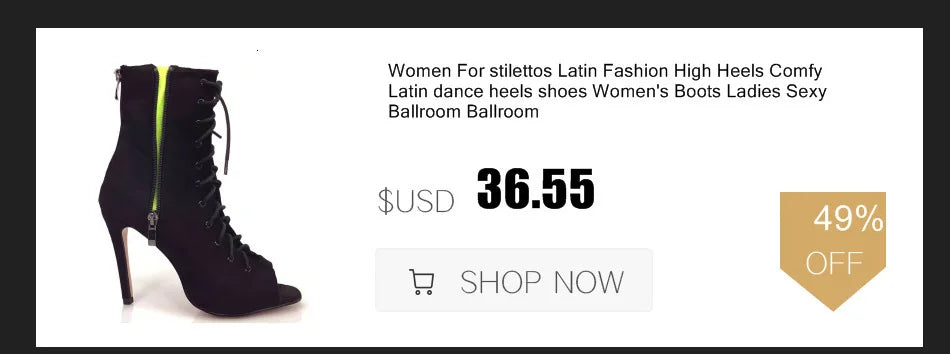 Women's 2020 Brand Party Boots Women's Sexy stilettos High Heels Footwear Women Latin dance heels shoes Latin 2020 For Ballroom -