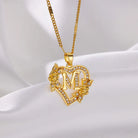 Initial Letter Necklaces -