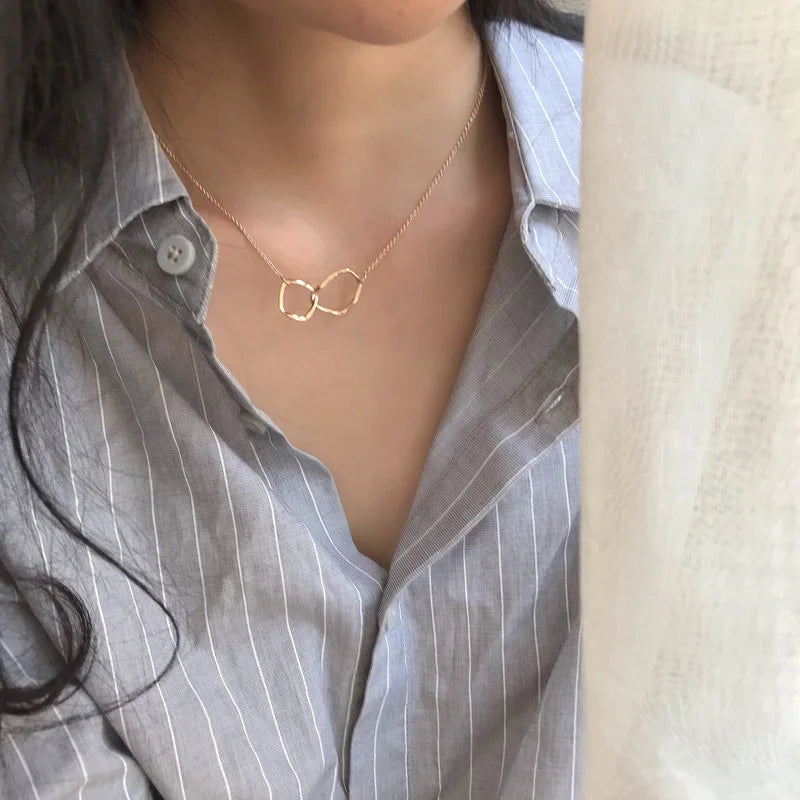 Two Round Shaped Necklaces -