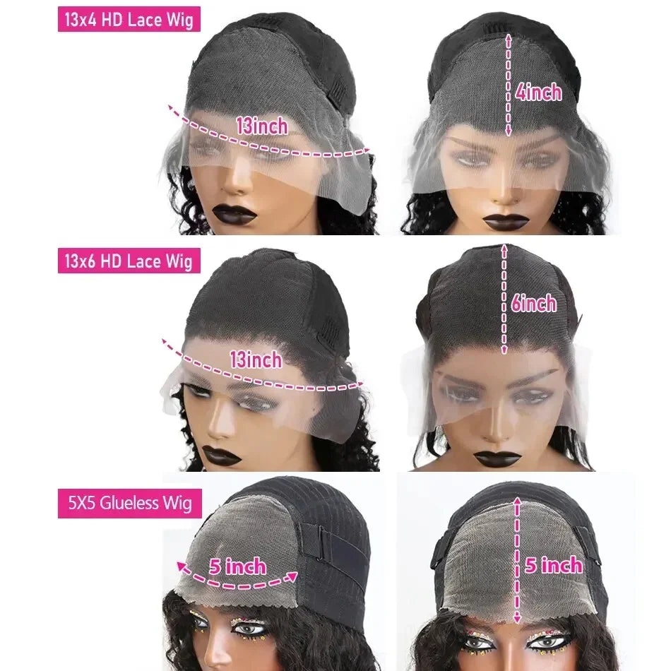 Lace Frontal Wig Human Hair -