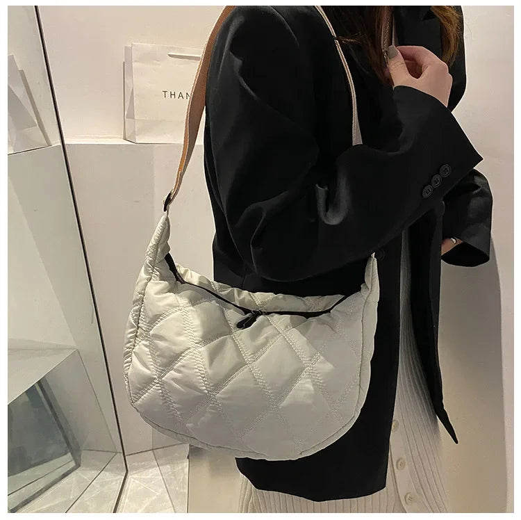 Carry your essentials in style with these embroidery crossbody bags Featuring a large capacity and a shoulder strap, these handbags are both fashionable and functional—an ideal accessory for any outfit. -