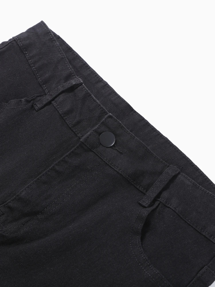 High Waist Ripped Women's Skinny Jeans -