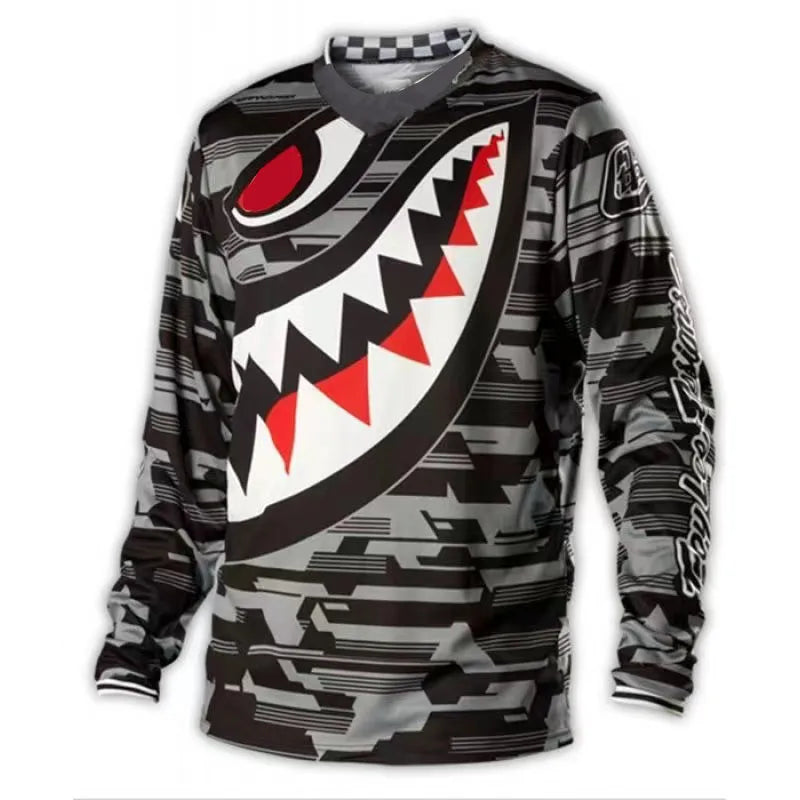 Bike Jersey T-Shirt For Motocross Unisex Bike Road Bicycle Motorcycle BMX ATV MTB Enduro -