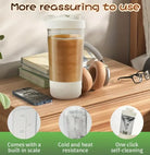 Rechargeable electric blender cup | protein powder shaker+coffee/milk/smoothies/protein milkshakes -