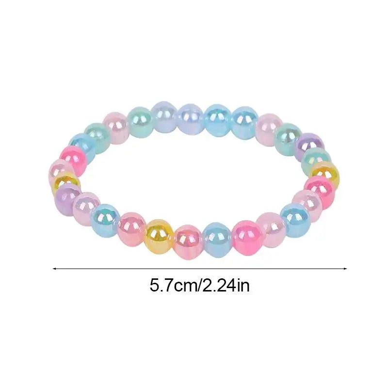 10/20/30Pcs Colorful Beads Bracelet Kids -