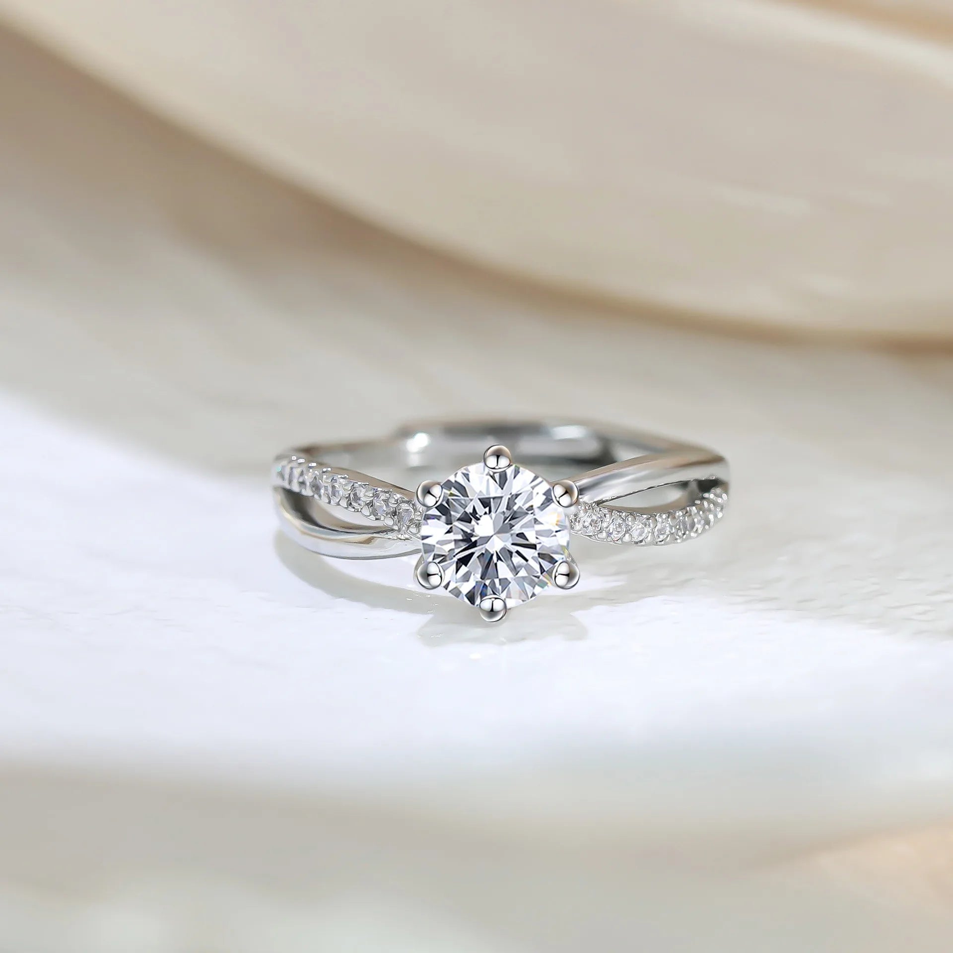 Classic 4-Prong Solitaire Ring -