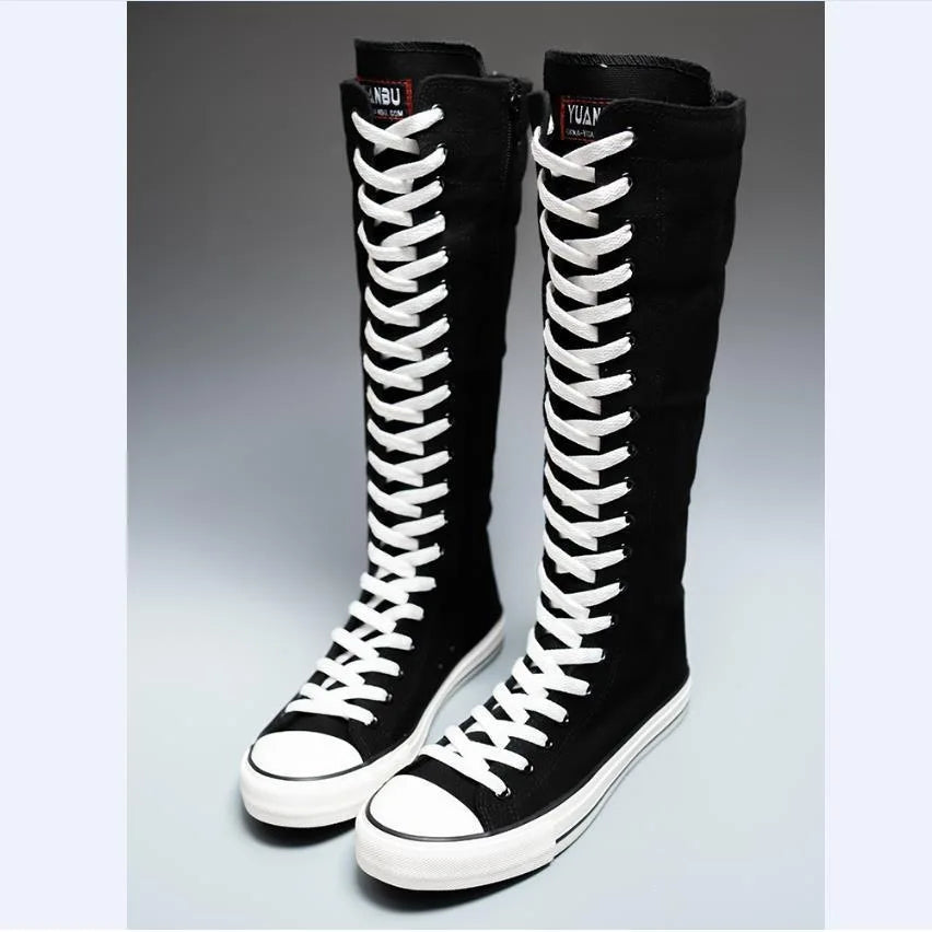 High Top Boot Lace-Up -