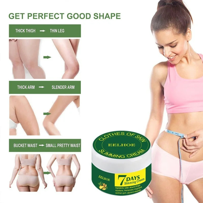 7 Days Weight Loss Cream Dissolve Fat Abdominal Arms Legs Body 30g -