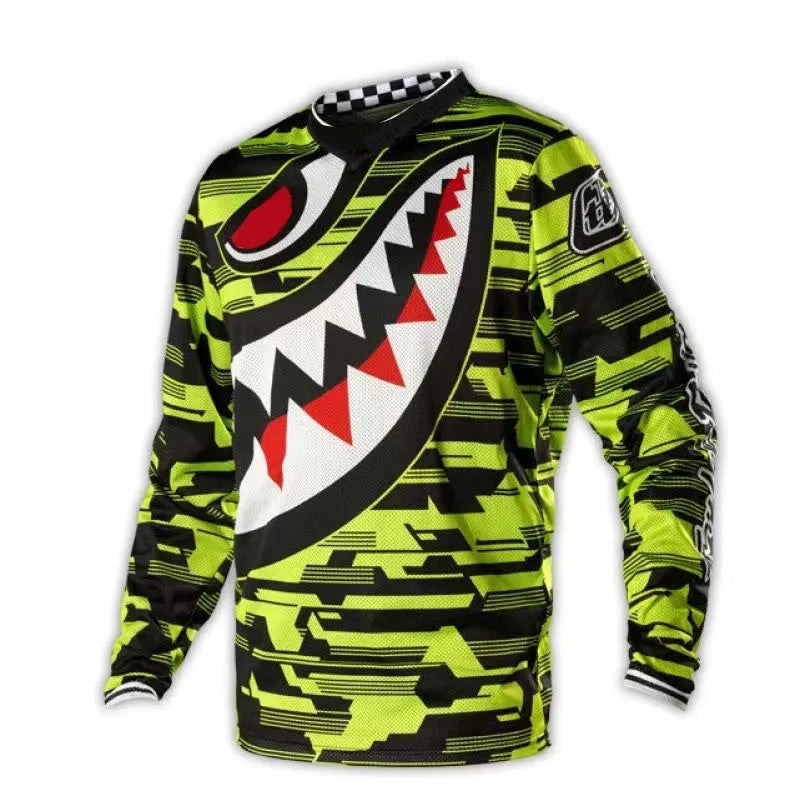 Bike Jersey T-Shirt For Motocross Unisex Bike Road Bicycle Motorcycle BMX ATV MTB Enduro -