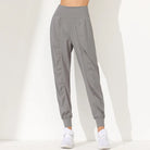 Woman Yoga Pants Loose Slim Quick-Dry Yoga Pants Pleated Hem Bound Running Fitness Capris Pockets Jogging Pants Sports pants -