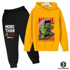 Marvel- Super Heros Hooded Pants Suit for Children -