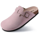 Evshine 2024 Women Cork Slides Classic Clogs For Women Fashion Mules Indoor Home Cork Suede Slippers Outdoor Soft Beach Slippers -