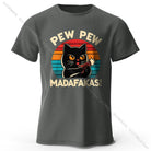 Cute Hand-Drawn Cat T-Shirt -