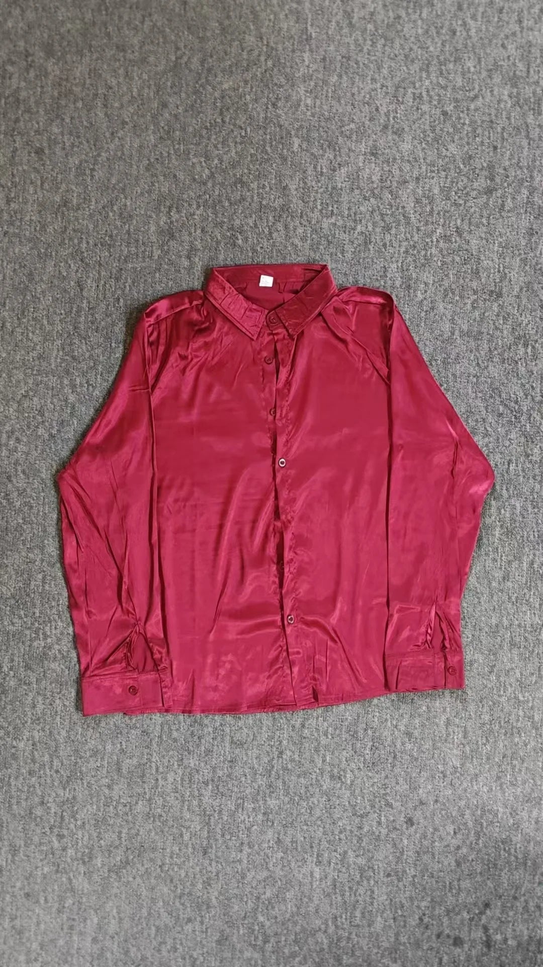 Men's Satin Silk Shirts -