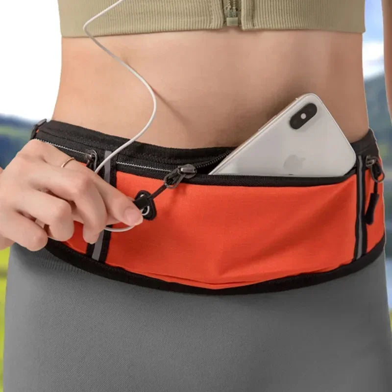 Stay hands-free and organized with this multifunctional waist pack for both men and women. Ideal for running or sports, this sport bag provides convenience and practicality for all your essentials on the go! -