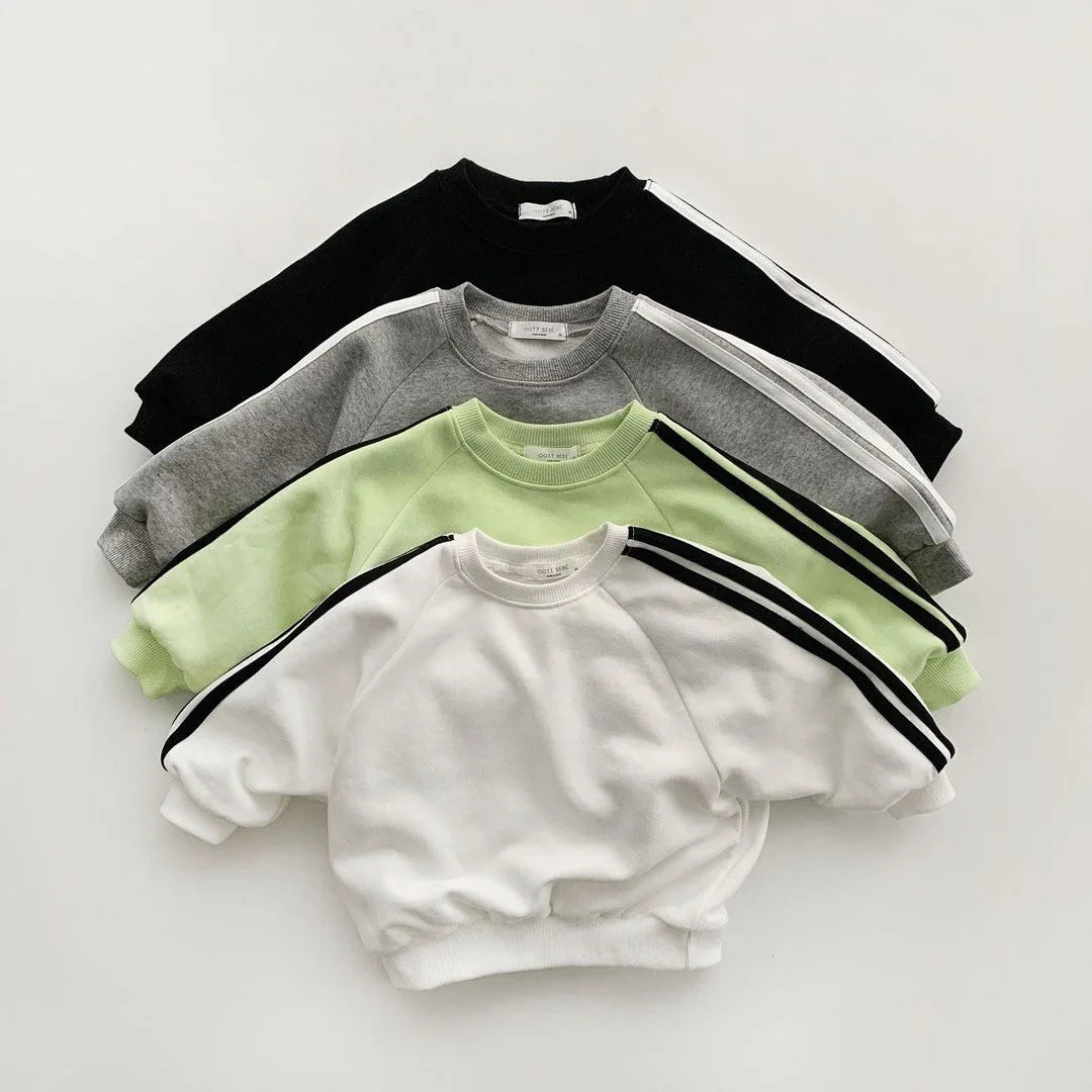 Keep your little one stylish and comfy with this cool two-piece baby suit—featuring a letter-printed zip-up top and matching leisure sports pants! -