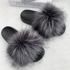 Faux Fur Slippers Women -