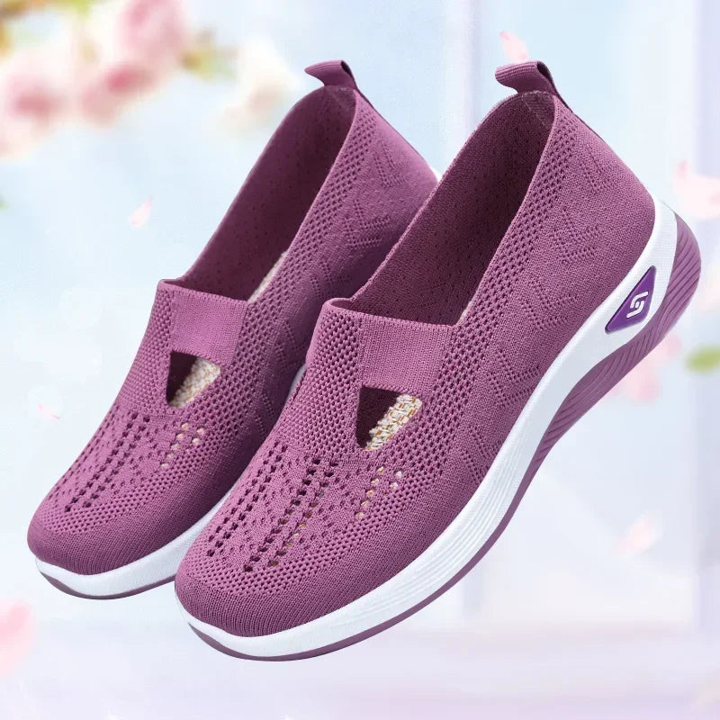 Women's Shoes Summer 2025 Casual Sneakers Breathable Slip On Walking Shoes Lightweight Outdoor Flat Sports Free Shipping -